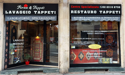 Lavaggio naturale tappeti orientali - Babaei Carpets Milano